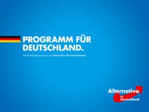 Das Programm der Alternative für Deutschland